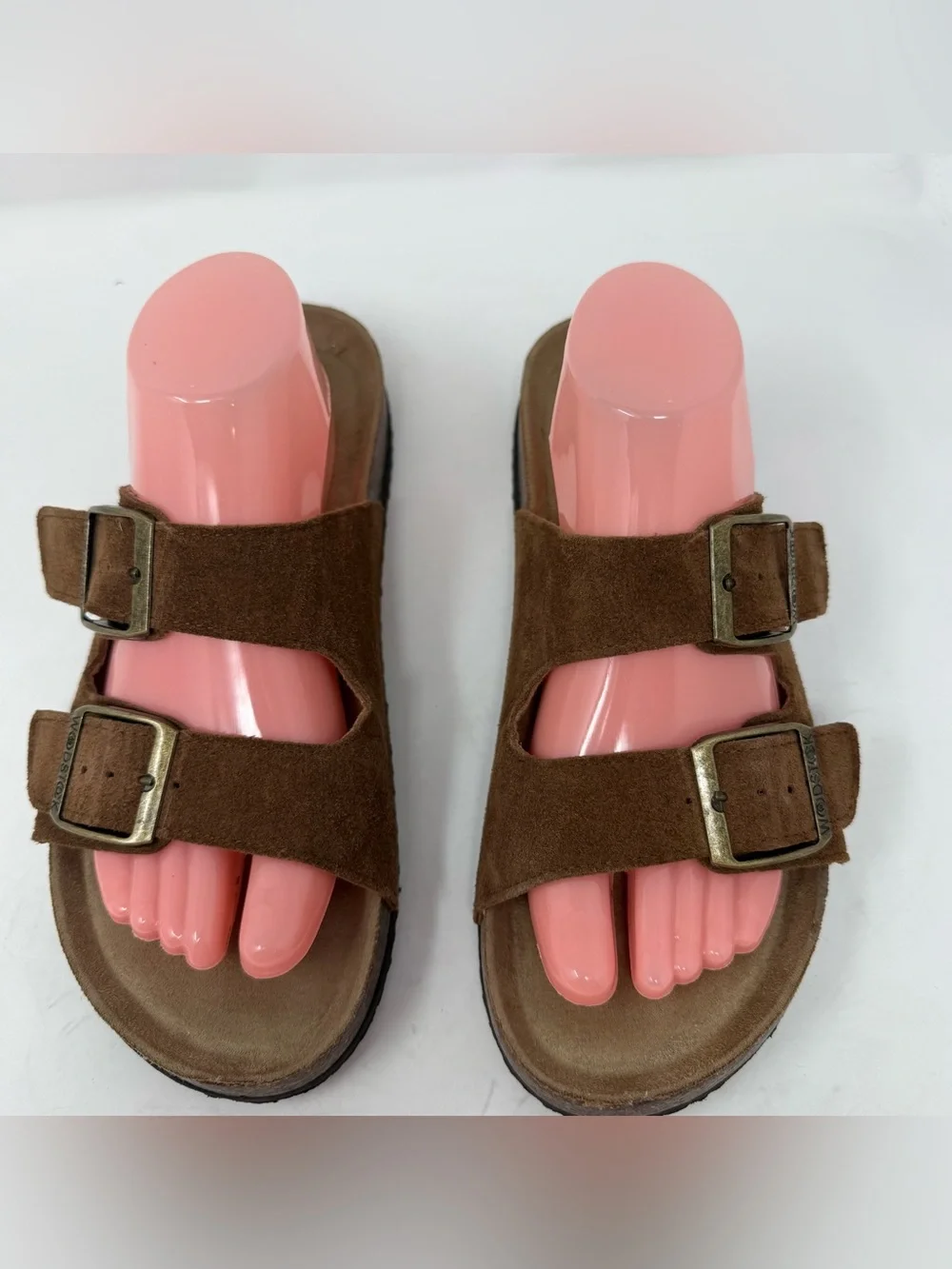 Woodstock Vintage Brand Bert Men’s Size 9 Brown Buckle Sandals
